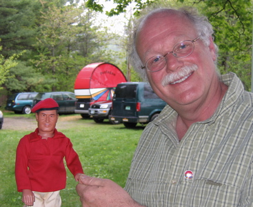 Ben Greets Pres. Chavez