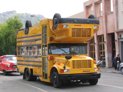 TopsyTurvy Bus Front VIew
