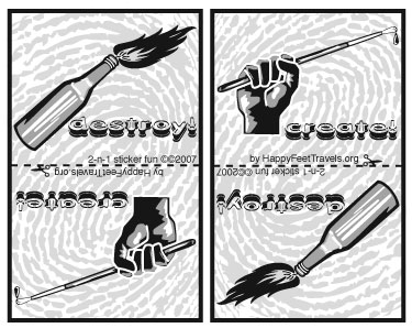 2007 HappyFt Sticker