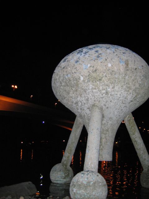 UFO on False Creek Vancouver